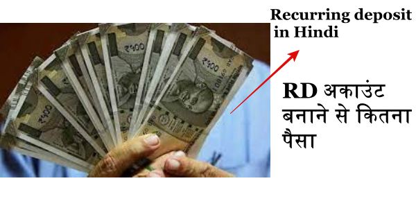 Recurring deposit in Hindi